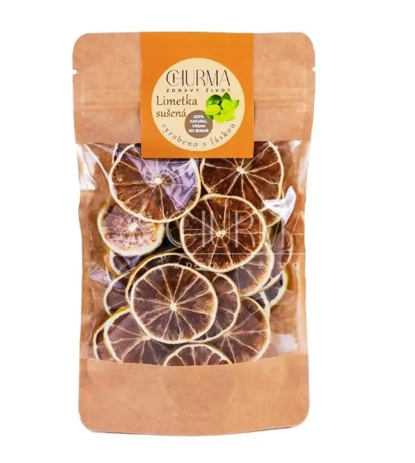 CHURMA Sušené limetkové chipsy 50 g