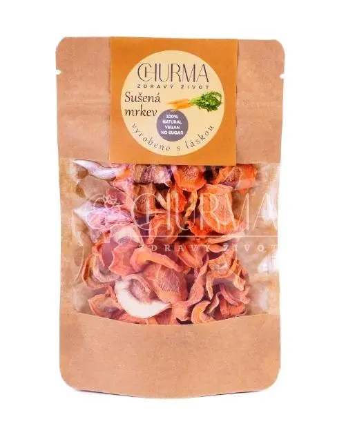 CHURMA Sušená mrkev 50 g