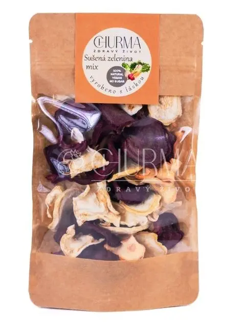 CHURMA Sušená zelenina MIX 100 g