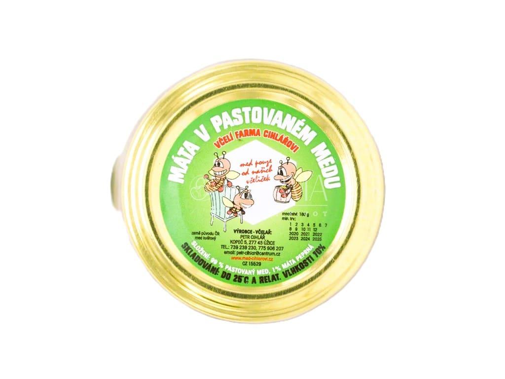 Máta v pastovaném medu 180g