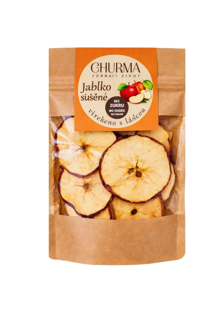 CHURMA Sušené jablečné kroužky 50 g