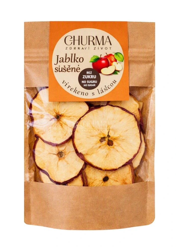 CHURMA Sušené jablečné kroužky 100 g