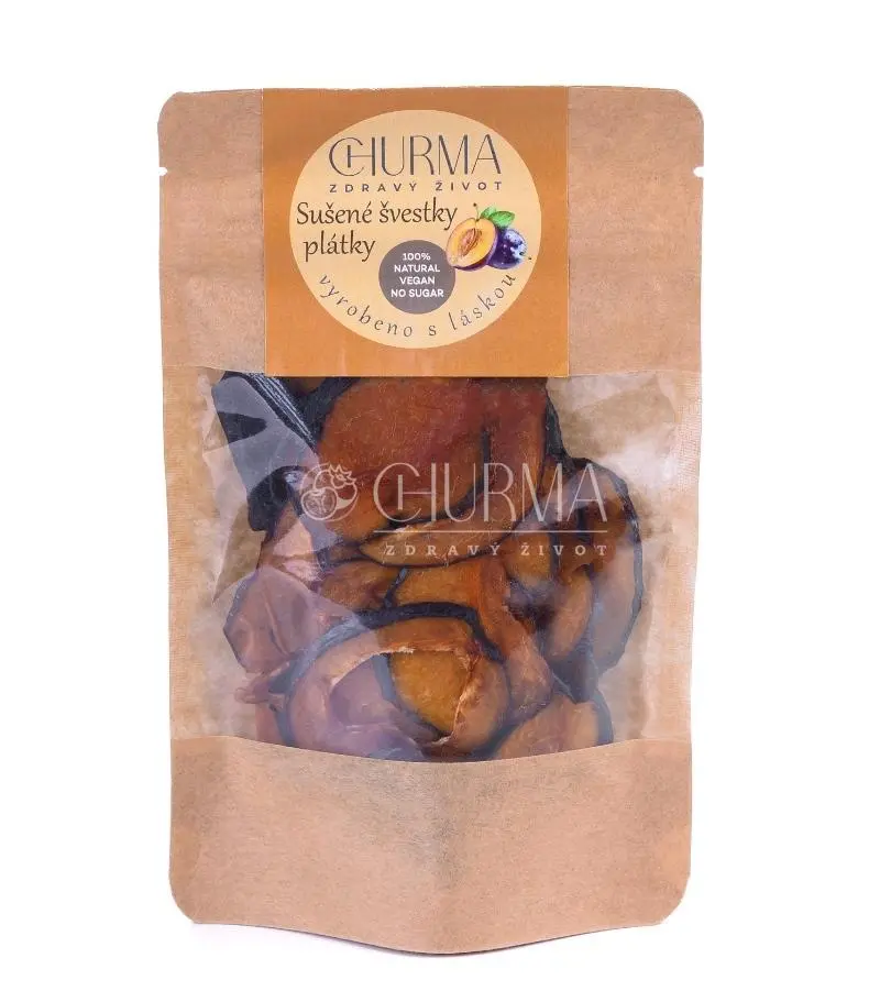 CHURMA Sušené švestky plátky 50 g