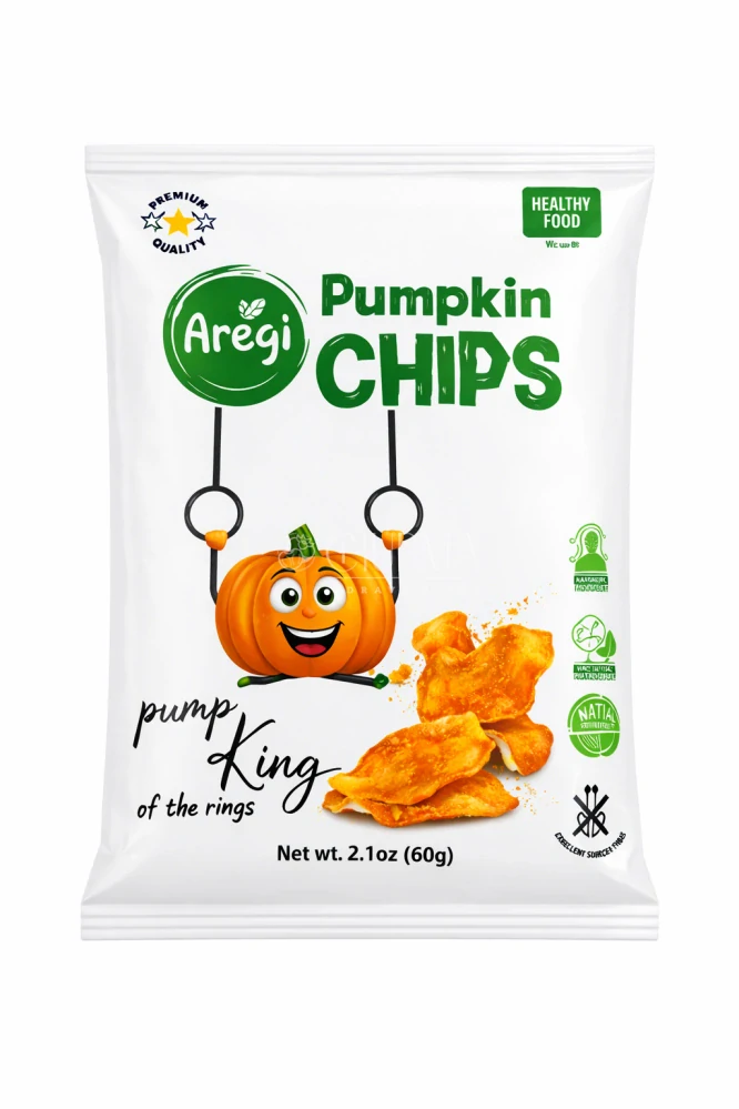 Aregi Dýňové chipsy 60 g