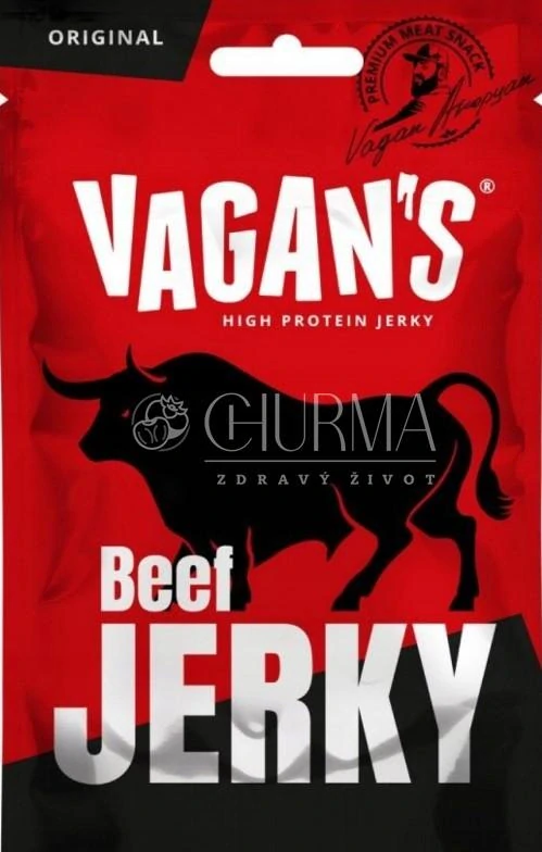 Hovězí sušené maso Vagan's Jerky 120g