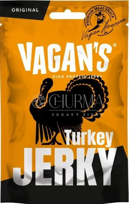Krůtí sušené maso Vagan's Jerky 12g.