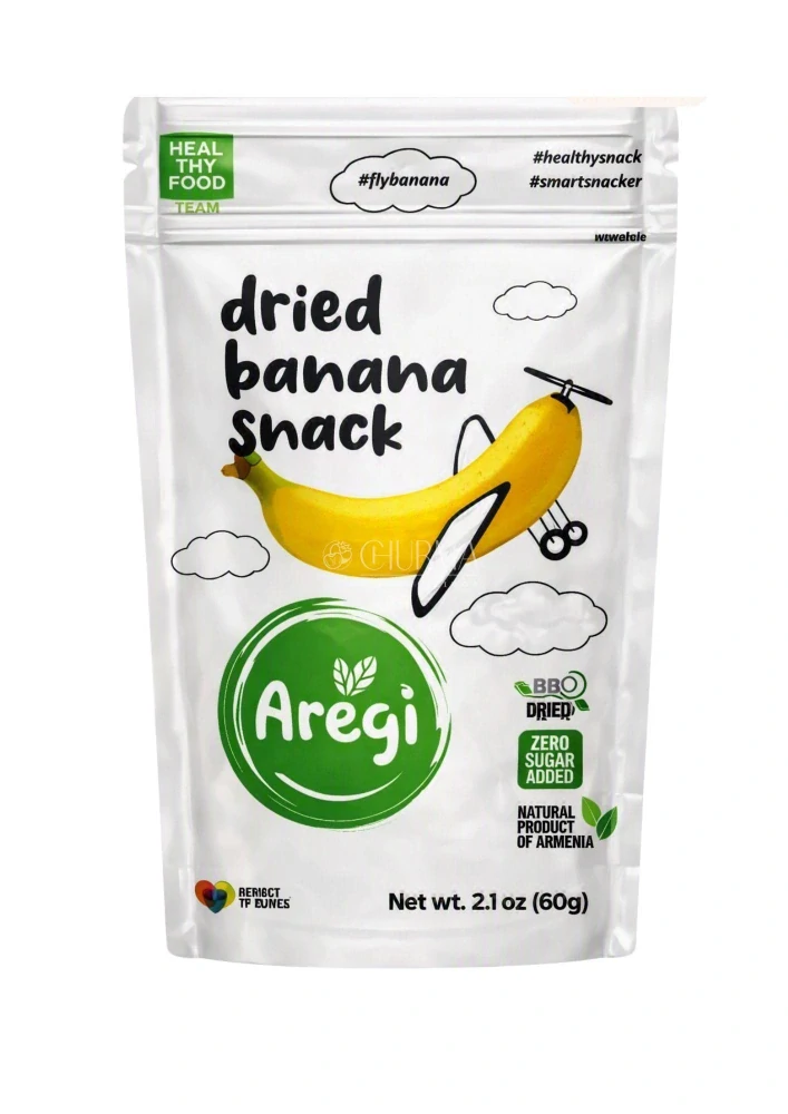 Aregi sušený banán 60 g
