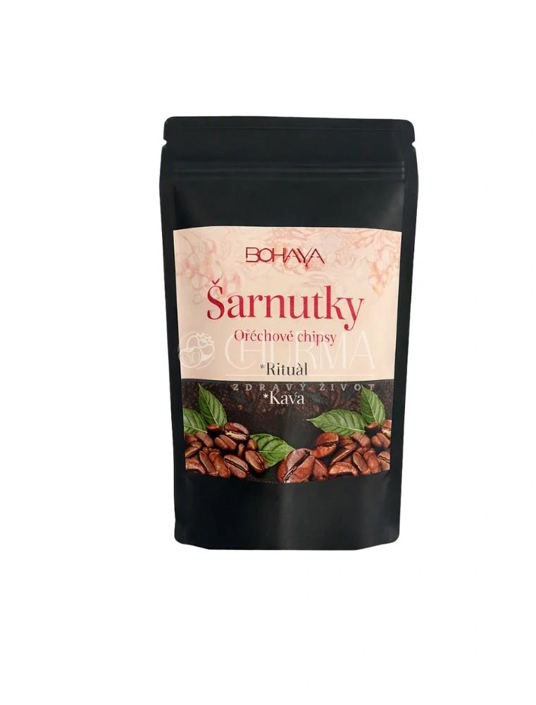 Šarnutky KÁVA – ořechové mince 30g.