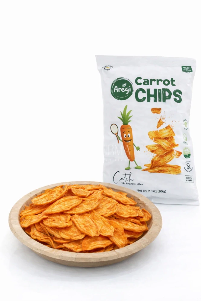 Aregi Mrkvové chipsy 50 g