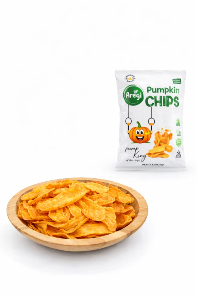 Aregi Dýňové chipsy 60 g