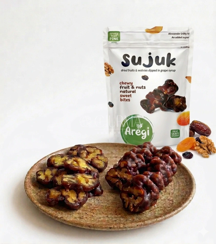 Aregi Sharan Sudžuk s ořechy 120 g