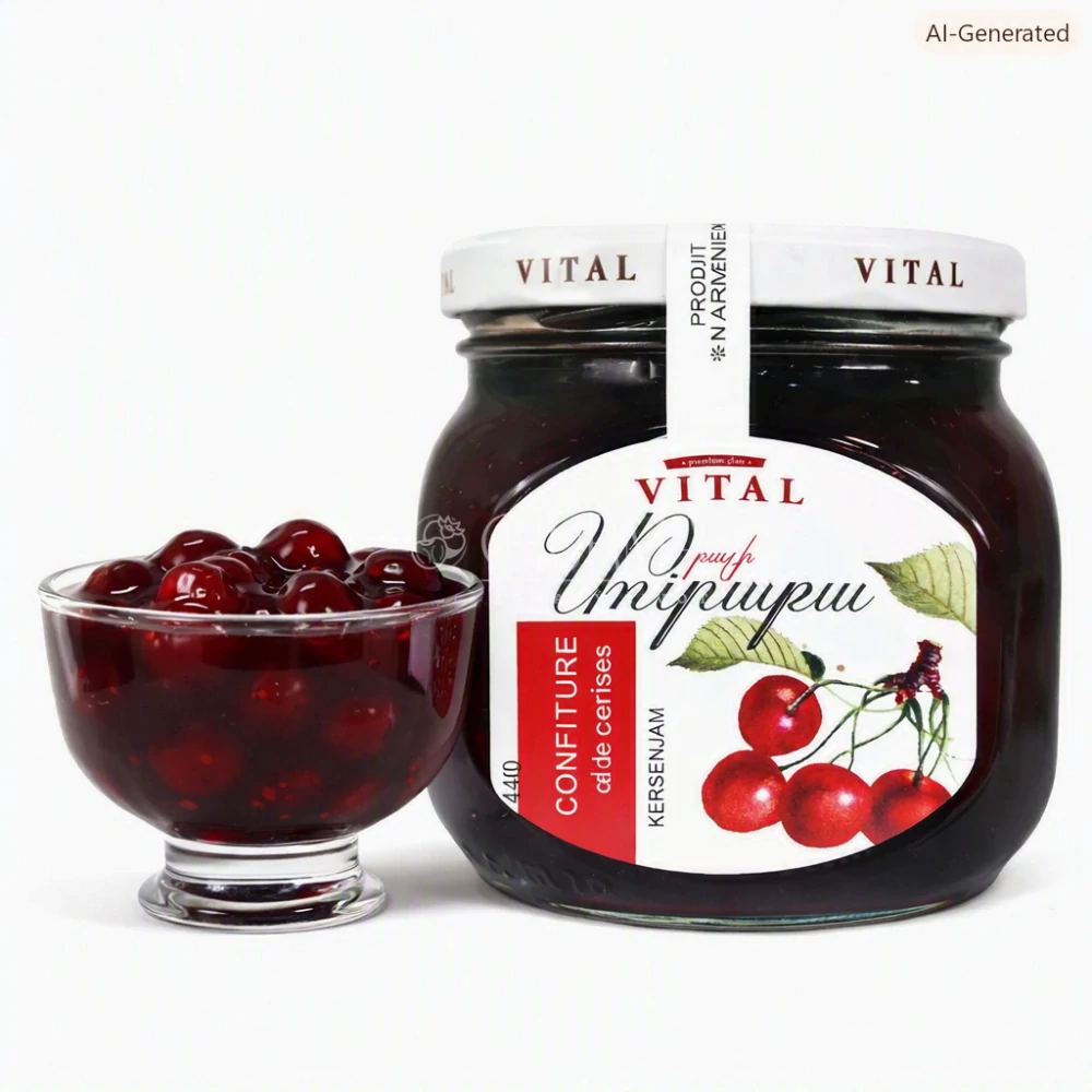 VITAL višnová zavařenina 440 g