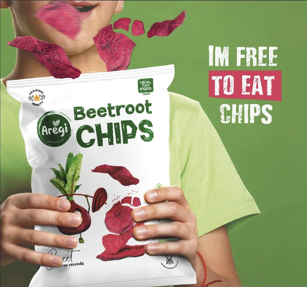 Aregi Řepové chipsy 50 g