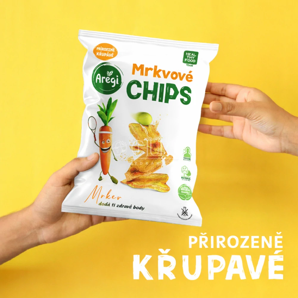 Aregi Mrkvové chipsy 50 g