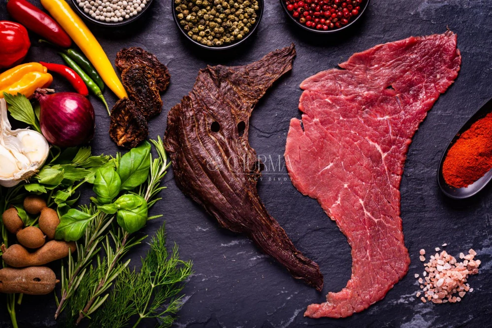 Hovězí sušené maso Vagan's Jerky 120g