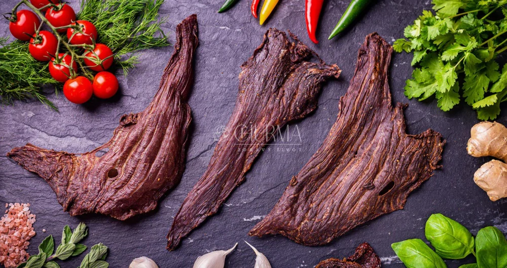 Hovězí sušené maso Sweet&Chilli Vagan's Jerky