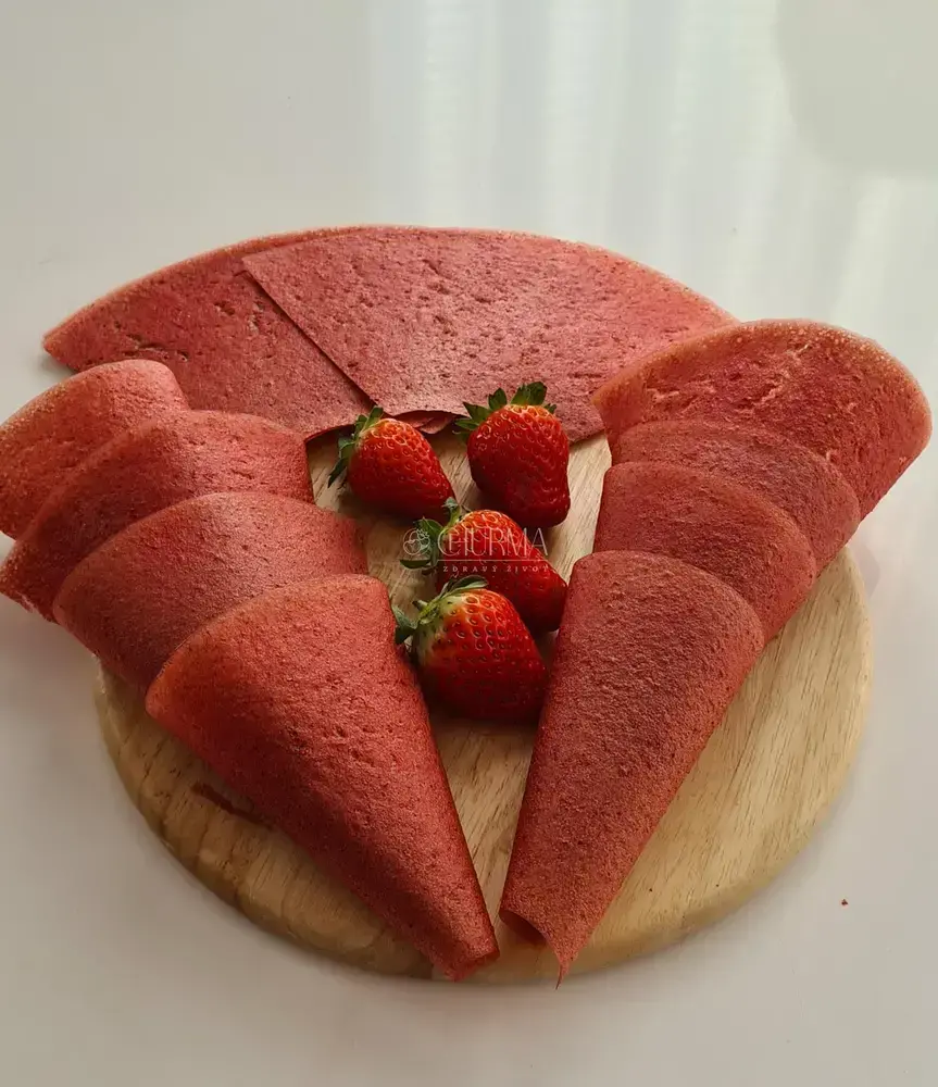 CHURMA Ovocná placka Jahoda 100 g