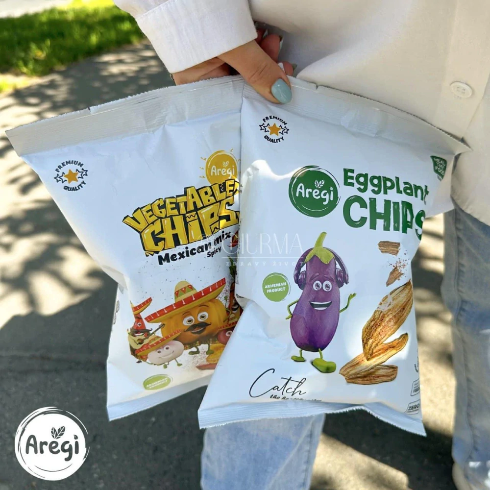 Aregi Lilkové chipsy 60 g