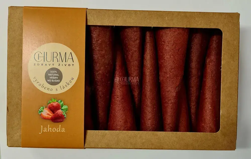 CHURMA Ovocná placka Jahoda 100 g