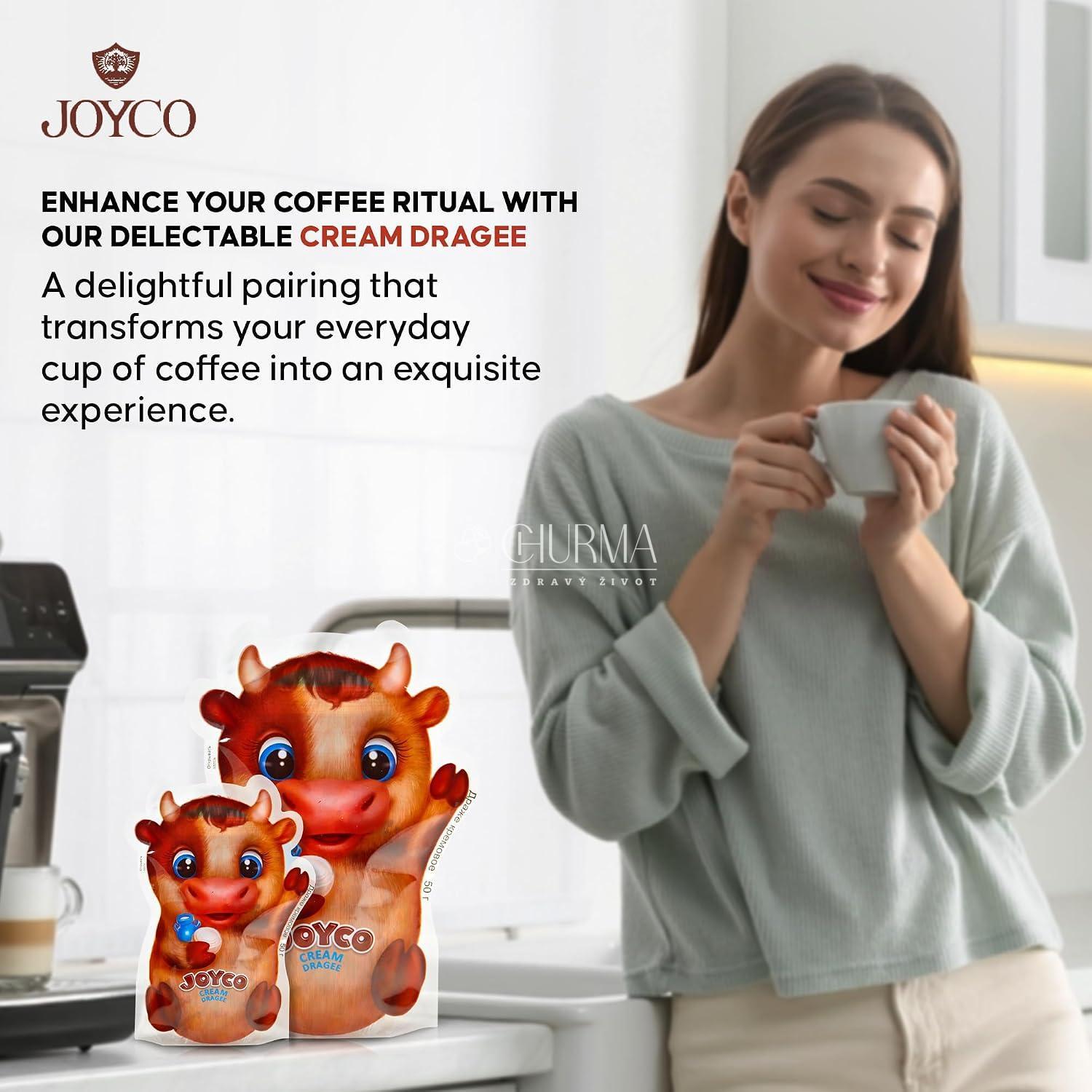 JOYCO Mléčné dražé KRAVIČKA 50g