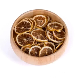 Sušené citronové chipsy