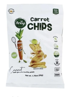 Aregi Mrkvové chipsy 50 g
