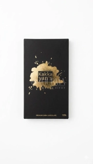 Kakkayans hořka čokolada 85g.