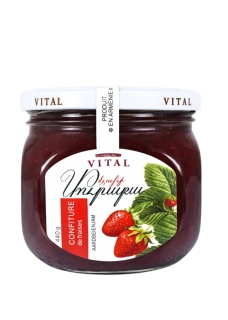 VITAL jahodová zavařenina 440 g