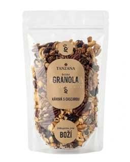 Tanzana božská granola kávová granola s cascarou